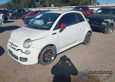 2012 Fiat 500 Sport from USA, damaged, VIN 3C3CFFBR0CT109015